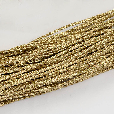 3mm Goldenrod Imitation Leather Thread & Cord
