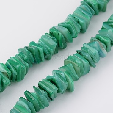 Sea Green Square Other Sea Shell Beads