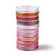10 Rolls 10 Colors 6-Ply PET Polyester Cord(OCOR-L046-03A)-1