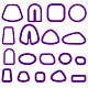Plastic Plasticine Tools(DIY-WH0308-404B)-1