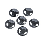 Synthetic Non-magnetic Hematite Cabochons, Half Round/Dome, 25x5.5mm(G-H1596-FR-25mm-31)