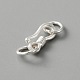 925 Sterling Silber S Haken Verschlüsse(FIND-WH0114-71A)-3