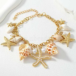 New Necklace, Female Personality, Beach Chain, Conch Shell Bracelet(XI9339)