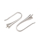 Rack Plating Brass Earring Hooks(KK-CBAA482-01P)-2