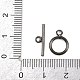Ring Messingknebel Schnallen(KK-G548-38)-5