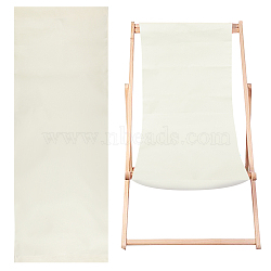 Oxford Cloth, with Pillow, Beach Chair Cloth Replacement Supplies, White, 1200x430mm(DIY-WH0430-189A)
