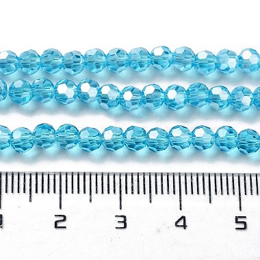Electroplate Glass Bead Strands(EGLA-R015-4mm-12)-5