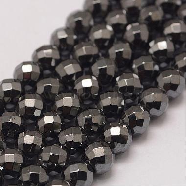 6mm Round Magnetic Hematite Beads