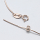 925 Sterling Silver Chain Necklaces(STER-F039-15RG)-2