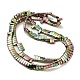 Electroplated Non-magnetic Synthetic Hematite Beads Strands(G-G089-A02-02)-2