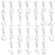 201 Stainless Steel Letter A~Z Pendant Decoration(HJEW-AB00491)-1