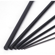 21Pcs 6 Style Round Carbon Fiber Rod, for Model Airplane DIY Craft, Mixed Color, 200x0.8~3mm(DIY-BC0004-81)