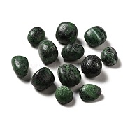 Natural Ruby in Zoisite Beads, Tumbled Stone, Healing Stones for 7 Chakras Balancing, Crystal Therapy, Meditation, Reiki, Vase Filler Gems, No Hole/Undrilled, Nuggets, 17~30x15~27x8~22mm(G-G979-A01)