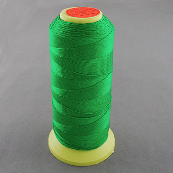 Nylon Sewing Thread, Green, 0.8mm, about 300m/roll