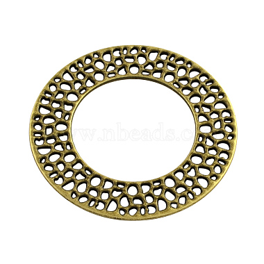 Antique Bronze Ring Alloy Linking Rings