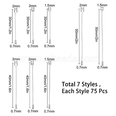 600Pcs 8 Style Ball Head pins(STAS-SC0003-23)-2