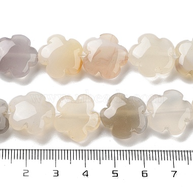 Natural White Agate Beads Strands(G-F769-G01-01)-5