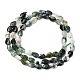 naturelles agate perles brins(G-B159-A09)-3