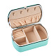 коробка для хранения ювелирных изделий из искусственной кожи(LBOX-TAC0001-01A)-1