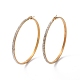 304 Stainless Steel Hoop Earrings(EJEW-N0031-11G-01G)-1