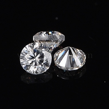 White D Color Round Cut Loose Moissanite Stones(RGLA-WH0016-01D)-2