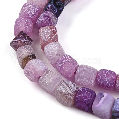 Natural Weathered Agate Beads Strands(G-NH0038-01E)-4