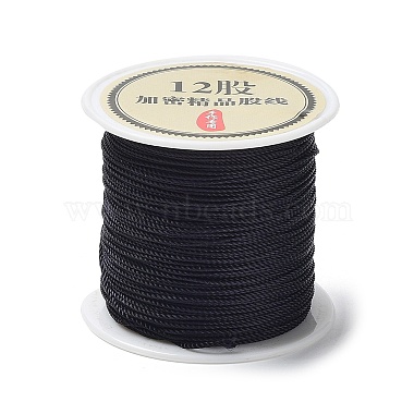 0.8mm Black Nylon Thread & Cord