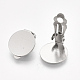 304 Stainless Steel Clip-on Earring Findings(X-STAS-T045-33D-P)-3