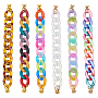 Mixed Color Acrylic Mobile Straps(HJEW-PH0001-28)