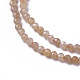 Natural Sunstone Beads Strands(G-F596-42-3mm)-3