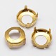 Flat Round Brass Sew on Prong Settings(KK-N0084-A13-12mmG)-1