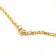 Fashionable 304 Stainless Steel Cable Chain Necklace Making(STAS-A028-N081G)-3