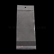 Rectangle OPP Cellophane Bags, Clear, 19.5x7cm, Unilateral Thickness: 0.035mm, Inner Measure: 14x7cm(OPC-R012-67)