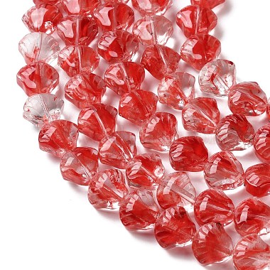 Inner Flower Handmade Lampwork Beads Strands(LA-CBA3F7A-02L)-3