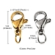 5Pcs 5 Colors 304 Stainless Steel Lobster Claw Clasps(STAS-YW0001-57)-5