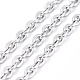 304 Stainless Steel Cable Chains(CHS-K002-02-3mm)-2