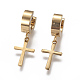 304 Stainless Steel Hoop Earrings(X-EJEW-O087-01)-1