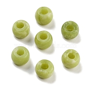 Natural Chinese Jade Beads, Barrel, 8~8.4x5~6.6mm, Hole: 2~3.2mm(G-C134-03E)