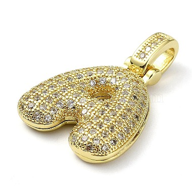 pendentifs en laiton zircon cubique transparent(KK-M279-01G-A)-2