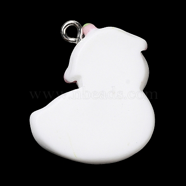 adorables pendentifs en résine opaque(RESI-L038-07P-04)-3