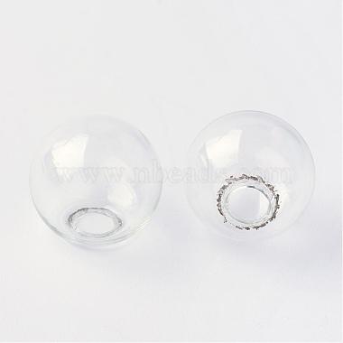 Round Mechanized Blown Glass Globe Ball Bottles(BLOW-R001-14mm)-2