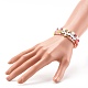 Ensembles de bracelets extensibles en perles d'argile polymère faites à la main(BJEW-JB06353-01)-3