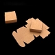 30Pcs Eco-Friendly Square Folding Kraft Paper Shipping Box(CON-CJ0001-18)-2