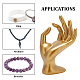 Resin Mannequin Hand Jewelry Display Holder Stands(RDIS-WH0009-015)-4