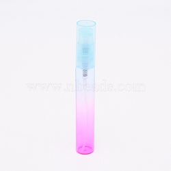 Glass Spray Bottles, Refillable Bottles, for Perfume, Essential Oils, Liquids, Light Sky Blue, 10.1cm, Capacity: 8ml.(MRMJ-WH0062-56B-04)