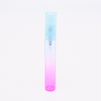 Glass Spray Bottles, Refillable Bottles, for Perfume, Essential Oils, Liquids, Light Sky Blue, 10.1cm, Capacity: 8ml.