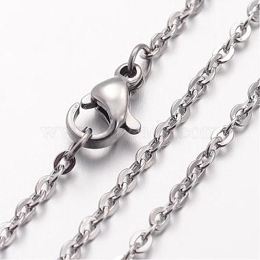 304 Stainless Steel Necklace(MAK-K004-20P)-2