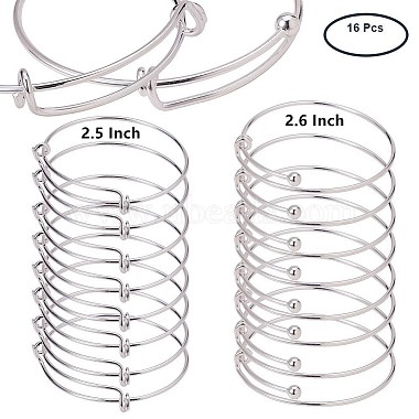 Bracelets en laiton réglables faisant(BJEW-BC0002-01)-2