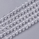 Natural Quartz Crystal Beads Strands(G-F596-44-2mm)-1