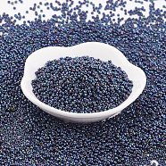 TOHO Japanese Seed Beads, Round, 11/0, (88) Metallic Cosmos, 2x1.5mm, Hole: 0.5mm, about 42000pcs/pound(SEED-F002-2mm-88)